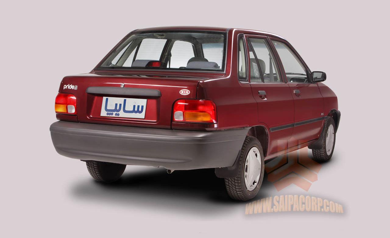 قالپاق کیا پراید با آرم سایپا طرح 75 برند ابویی 4 عددی