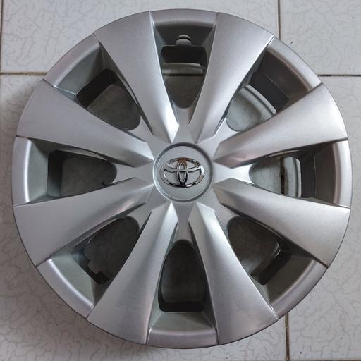 قالپاق تویوتا طرح کرولا و یاریس طرح جدید سایز 15 برند ابویی 4 عددی