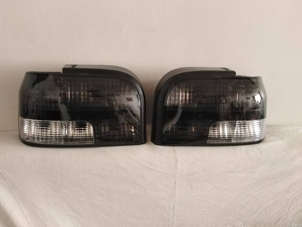 چراغ عقب پراید صبا جدید طرح دودی سفید برند گسترش یدک آذرکو